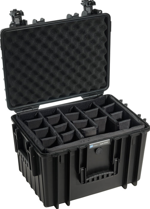 B&W 5500 Case with Foam or Divider