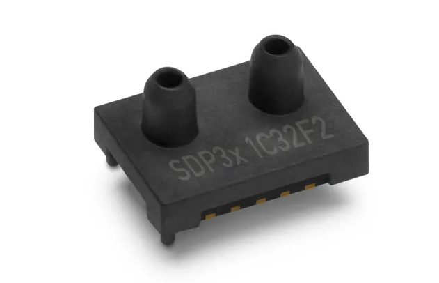 Sensirion SDP33 Series Pressure Sensor, -15mbar Min, 1500Pa Max, I2C Output, Differential Reading