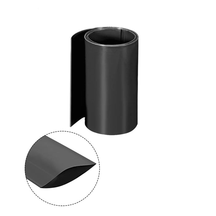 PVC heat shrink tube 180mm Black (sold per meter)