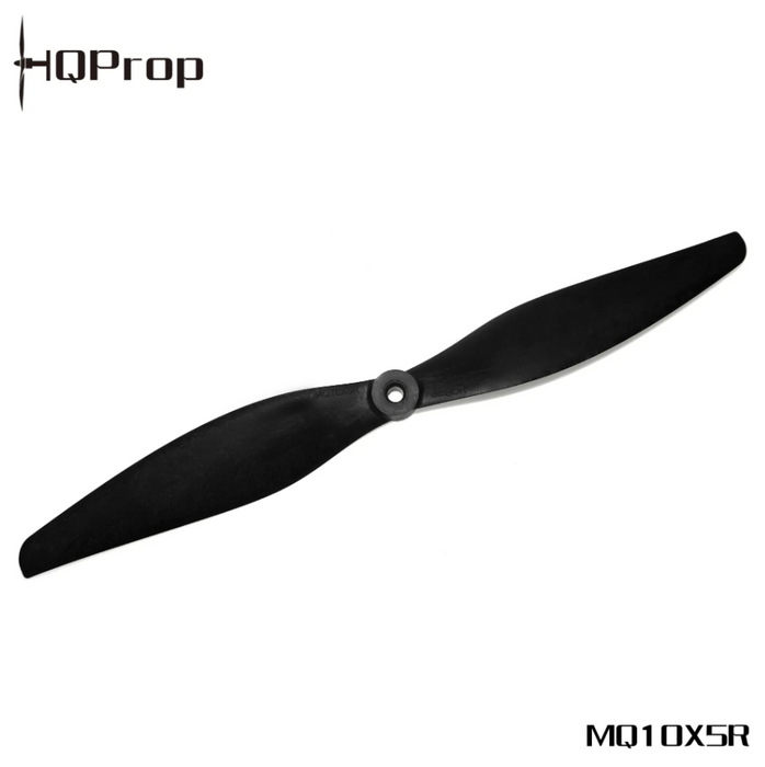 HQ MacroQuad Prop 10X5(1CW+1CCW) Black-Glass Fiber Reinforced Nylon