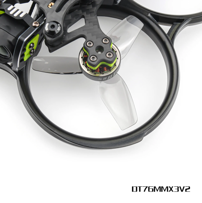 HQProp DT76MMX3 V2 for Cinewhoop (2CW+2CCW)-Poly Carbonate