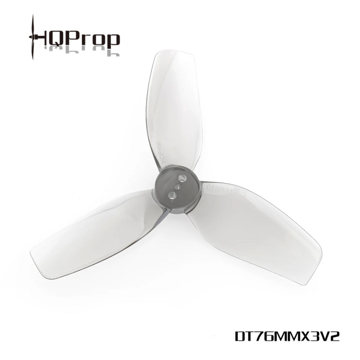 HQProp DT76MMX3 V2 for Cinewhoop (2CW+2CCW)-Poly Carbonate