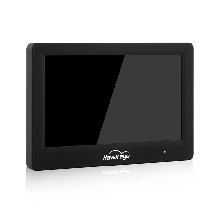 Hawkeye Sharp vision 7 inch 1000lux 4.9G 5.8G 6G 96CH FPV monitor HDMI DVR