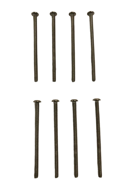 M3 50mm Stainless Steel Screws (8pcs) - Full Thread