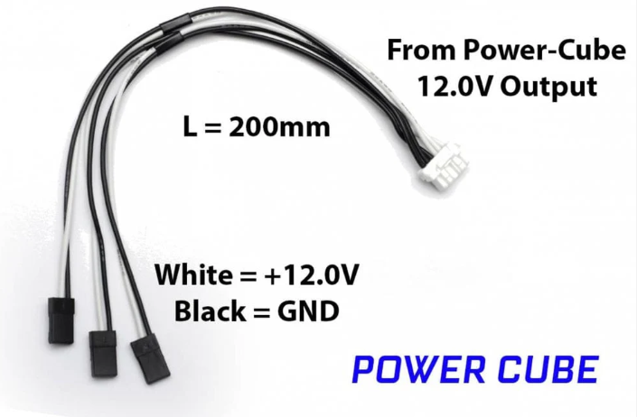 063: Power-Cube / 12.0V output cable