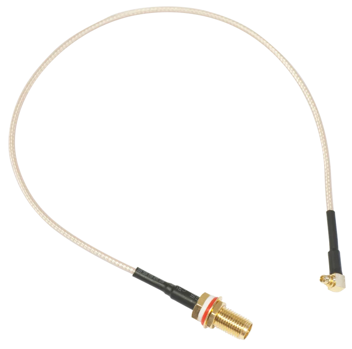 90 degree MMCX to Straight SMA 20cm