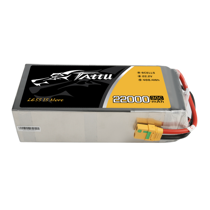 Tattu G-Tech 6S 22000mAh 30C 22.2V Lipo Battery with XT90-S