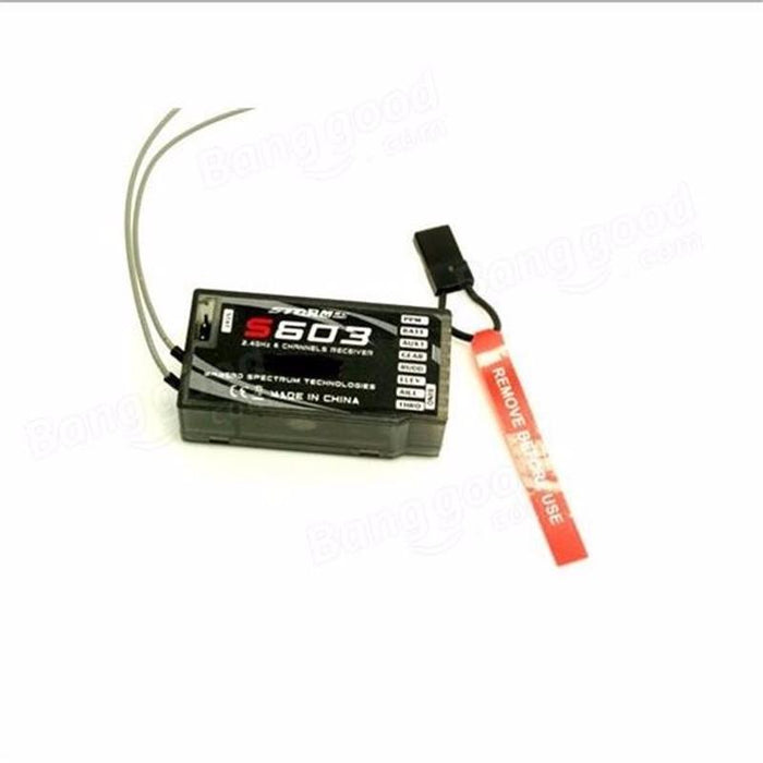 Récepteur RC S603 2.4G 6CH Pris En Charge Par L'émetteur JR Spektrum Dsm X Dsm2 Transmitter Images P961733 Q53136 Récepteur RC S603 2.4G 6CH Pris En Charge Par L'émetteur JR Spektrum Dsm X Dsm2 Transmitter Images P961733 Q53136