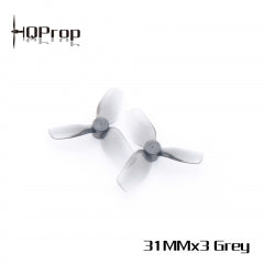 HQ Micro Whoop Prop 31MMX3 (2CW+2CCW)-Poly Carbonate-0.8MM Shaft