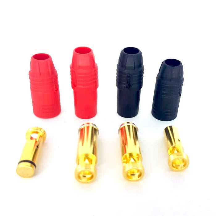 2 x set (16 stuks) rood zwart hoge stroom AS150 premium anti-flits 7 mm connector gouden stekker omgekeerde polariteit stekker female rood zwart 150A Lipo accu RC solderen 2 x set (16 stuks) rood zwart hoge stroom AS150 premium anti-flits 7 mm connector gouden stekker omgekeerde polariteit stekker female rood zwart 150A Lipo accu RC solderen