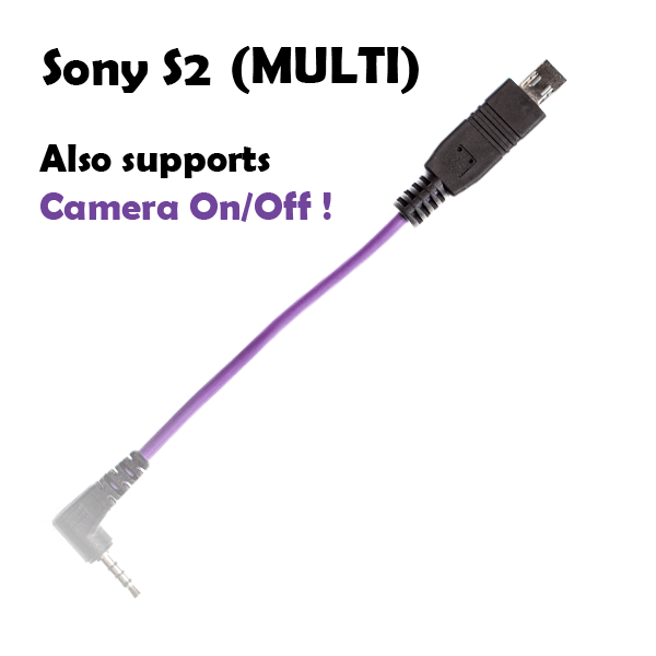 Sony S2 “Straight” cable with On/Off